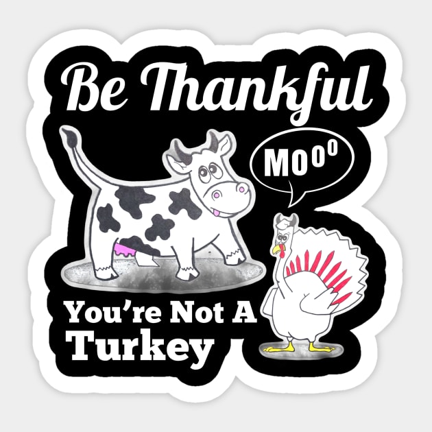 Funny Thanksgiving Day Sticker by AtkissonDesign